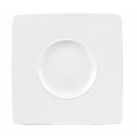 Тарелка мелкая квадратная 21см, с широким бортом, AMBIENCE APRASPW1 купить в Е.Маркет