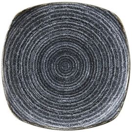 Тарелка мелкая квадратная 25,2см, без борта, цвет CHARCOAL BLACK, STUDIO PRINTS SPCBSP111 купить в Е.Маркет