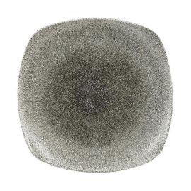 Тарелка мелкая квадратная 25,2см, цвет RAKU QUARTZ BLACK, STUDIO PRINTS RKBQSP111 купить в Е.Маркет