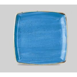 Тарелка мелкая квадратная 26,8см, без борта, STONECAST, цвет CORNFLOWER BLUE SCFSDS101 купить в Е.Маркет