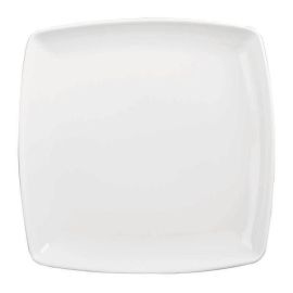 Тарелка мелкая квадратная 26,8см, без борта, X SQUARED+, цвет белый WHDS101 купить в Е.Маркет