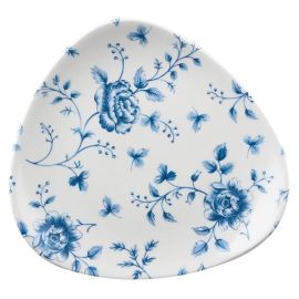 Тарелка мелкая треугольная 22,9см, без борта, VINTAGE PRINTS, цвет PRAGUE ROSE CHINTZ RCPTR91 купить в Е.Маркет