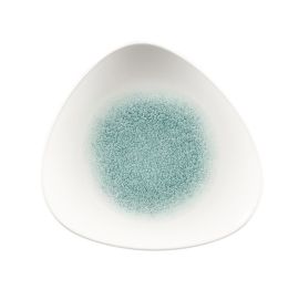 Тарелка мелкая треугольная 22,9см, без борта, цвет RAKU JADE GREEN, STUDIO PRINTS RKJGTR91 купить в Е.Маркет