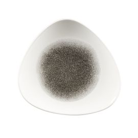 Тарелка мелкая треугольная 22,9см, без борта, цвет RAKU QUARTZ BLACK, STUDIO PRINTS RKBQTR91 купить в Е.Маркет