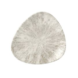Тарелка мелкая треугольная 22,9см, без борта, цвет STONE AGATE GREY, STUDIO PRINTS STAGTR91 купить в Е.Маркет