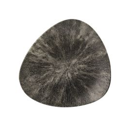 Тарелка мелкая треугольная 22,9см, без борта, цвет STONE QUARTZ BLACK, STUDIO PRINTS STQBTR91 купить в Е.Маркет