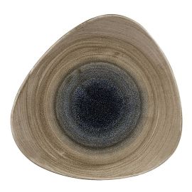 Тарелка мелкая треугольная 31,1см, без борта, STONECAST AQUEOUS, цвет BAYOU SABTTR121 купить в Е.Маркет