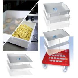 Тележка для контейнеров для теста, с ручкой 60.51.61.6499.0000 купить в Е.Маркет