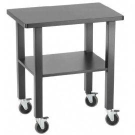 Тележка сервировочная 71х46см H81см, 2 уровня, мдф цвета венге, сталь 97150736 купить в Е.Маркет