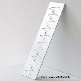 Трафарет для декора "TEMPLATE HEARTBEAT" 30х8,4см, нерж.сталь, дизайн - FRANK HAASNOOT 20FH53 купить в Е.Маркет