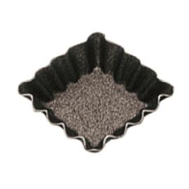 Форма д/выпечки "квадрат рифленый мини" D3,5см, алюминий с антипригарным покрытием 47747-04 купить в Е.Маркет