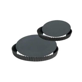 Форма д/выпечки "круг рифленый" D26,3см H2,5см, съемное дно, голубая сталь 5357.27 купить в Е.Маркет