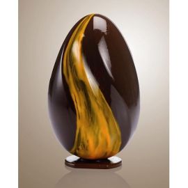 Форма д/шок. 3D "яйцо фигурное с подставкой" D115мм H185мм, 2 ячейки, 310гр, пластик 20U3D05 купить в Е.Маркет