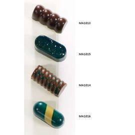 Форма д/шок. конфет 40,5х18мм H16мм, 10 гр., 25 ячеек, п/к MA1016 купить в Е.Маркет