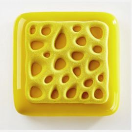 Форма для мороженого/суфле 3D "TOP губка" 135х135мм H10мм, 80мл, 2 ячейки, силикон TOP02S купить в Е.Маркет