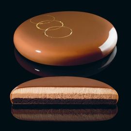 Форма для мороженого/суфле 3D "диско" D180мм H30мм (объем 0,72л), силикон KE058S купить в Е.Маркет