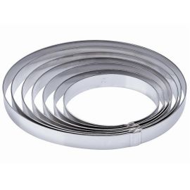 Форма кондитерская "круг" D20см H2см, нерж.сталь X2002 купить в Е.Маркет