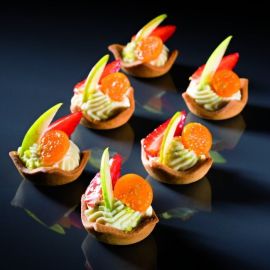 Форма силик. д/вып. "FORMASIL тарталетка круг" D40/32мм H16мм, 16мл, 30 ячеек FF4306S купить в Е.Маркет