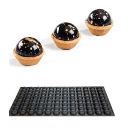 Форма силик. д/зам. и вып. "полусфера мини" D35мм H17,5мм, 10мл, 96 ячейки 30SIL05N купить в Е.Маркет