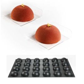 Форма силик. д/зам. и вып. "полусфера" D70мм H35мм, 90мл, 24 ячейки 30SIL04N купить в Е.Маркет