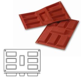 Форма силик. д/зам. и вып. "прямоугольник" 95х45мм H12мм, 7 ячеек SF054/N купить в Е.Маркет