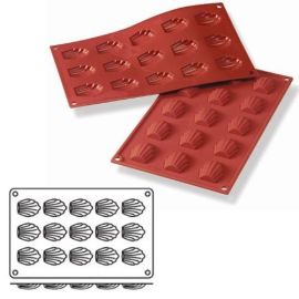 Форма силик. д/зам. и вып. "ракушка" 44х34мм H10мм, 15 ячеек SF031/N купить в Е.Маркет