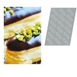 Форма силик. д/зам. и вып. "эклер" 125х25мм H5мм, 18 ячеек 41760-21 купить в Е.Маркет