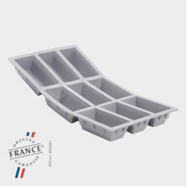 Форма силик. д/зам. и вып. "эластомуль кекс" 90х48мм H30мм, 105мл, 9 ячеек 1831.01D купить в Е.Маркет