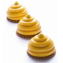 Форма силиконовая PAVOFLEX для пирож. 3D "высокий" D65мм H50мм, 90мл, 12 ячеек PX4340S купить в Е.Маркет