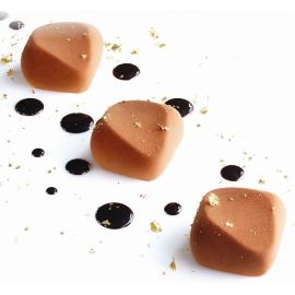 Форма силиконовая PAVOFLEX для пирож. 3D "деко" 58х58мм H40мм, 100мл, 12 ячеек PX4306S купить в Е.Маркет