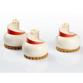 Форма силиконовая PAVOFLEX для пирож. 3D "планета" D66мм H34мм, 93мл, 12 ячеек PX4321S купить в Е.Маркет