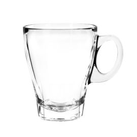 Чашка AMERICANO 355мл H111мм D89/120мм "CAFFE", стекло 1P02440 купить в Е.Маркет