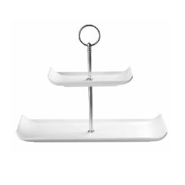 Этажерка 2-х ярусная прямоугольная 30х14,5/17х10см H22см  BUFFET APRBAPT61 купить в Е.Маркет