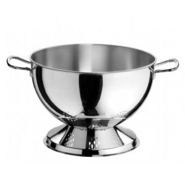 Дуршлаг полусферический D34см H20см, на подставке, нерж.сталь купить в Е.Маркет