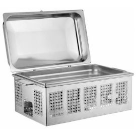 Мармит настольный (чефиндиш) GN1/1 с фиксатором для крышки 30595555 купить в Е.Маркет