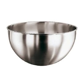 Миска полусферическая 18,0л D40см H21,5см, без ручек, нерж.сталь купить в Е.Маркет
