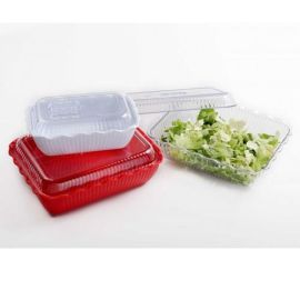 Салатник 2,0л (26,3х17,3см H8,2см), волнистый край, пластик, черный, серия JIWINS купить в Е.Маркет