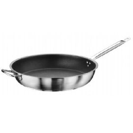 Сковорода D 34см H7см, нерж.сталь с антипр. покрытием, с дополн. ручкой купить в Е.Маркет