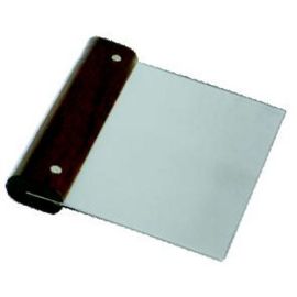 Скребок, нерж. 13х11см с деревянной ручкой купить в Е.Маркет