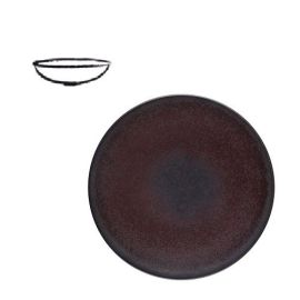 Тарелка для пасты 23,7см, керамика, цвет ROUGE CINABRE, TOURRON купить в Е.Маркет