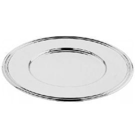 Тарелка подстановочная D31см, нерж.сталь купить в Е.Маркет