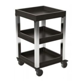Тележка сервировочная для напитков 50х50хH94см, 3 уровня, сталь, полимер, PINTINOX 97150852 купить в Е.Маркет