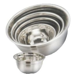 Миска полусферическая 0,6л D14см, без ручек, нерж.сталь GBL14 купить в Е.Маркет