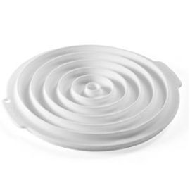 Форма силиконовая для декора круг белая, 12 ячеек D40-260мм с шагом 20мм, H10мм ID01 купить в Е.Маркет