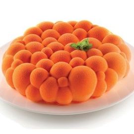 Форма силиконовая пузырьки серая D220 мм, H55мм, 1600 мл BOLLE купить в Е.Маркет