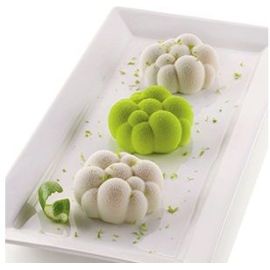 Форма силиконовая пузырьки серая D70 мм, H30мм, 6х85мл BOLLICIN купить в Е.Маркет