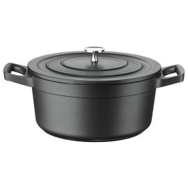 Кастрюля 6,5л D28х12,2см, с крышкой, серия "TRADITION PRO", алюминий 33702128 купить в Е.Маркет