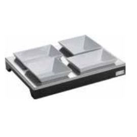 Станция буфетная охлаждающая с 4 салатниками, венге 51270204 купить в Е.Маркет