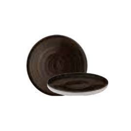 Тарелка мелкая D26см H2см с прямым бортом, CHEFS PLATE, STONECAST PATINA, цвет IRON BLACK PAIBWP261 купить в Е.Маркет