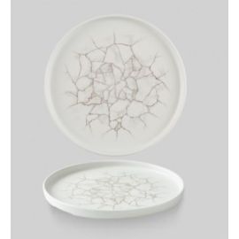 Тарелка мелкая 21см, H2см с прямым бортом, CHEFS PLATE, цвет AGATE GREY, KTAGWP211 купить в Е.Маркет